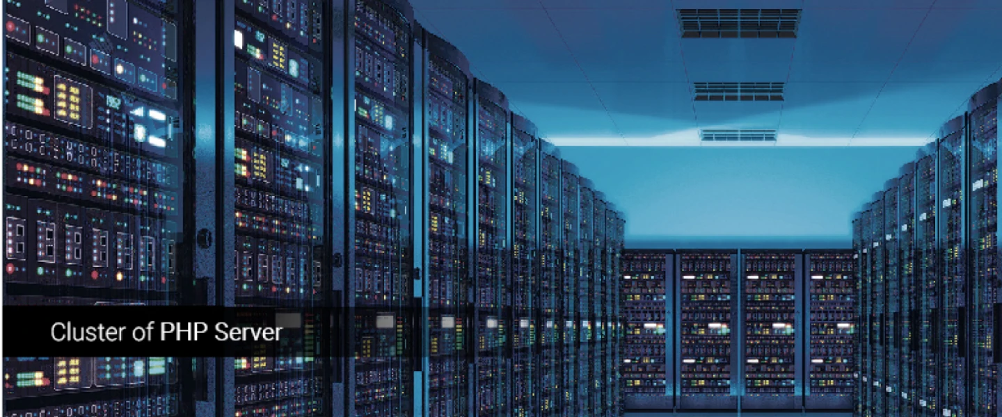 Berita Cluster of PHP Servers ( Memory Cache Disk 10GB/s )  clusterserver
